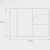 Transparent Passport Cover 2PCS