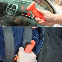 Mini Safety Hammer Glass Breaker and Seatbelt Cutter 