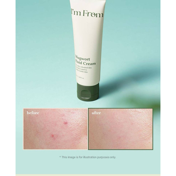 I’m from Mugwort fluid cream 