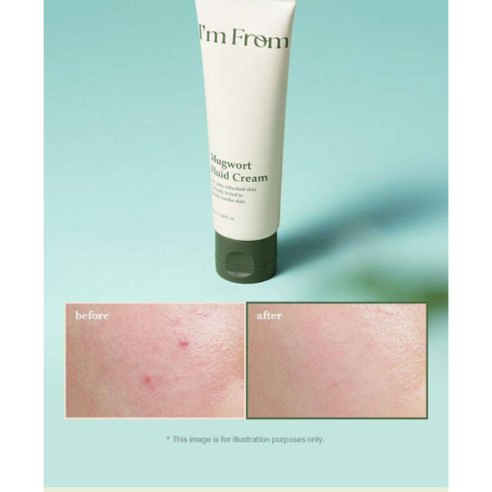 I’m from Mugwort fluid cream 