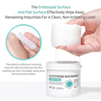 APLB Glutathione Niacinamide Toner Pad Brand: APLB 