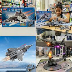 Lego J35 J36 Airplane fighter C1053 / 238pcs 