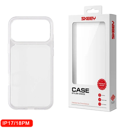 iPhone Two-In-One Transparent Perforated Back Panel Case 17/18 Promax