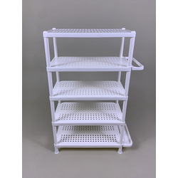 EZ KEEP Plastic Rack with Umbrella Holder 5-Tier 