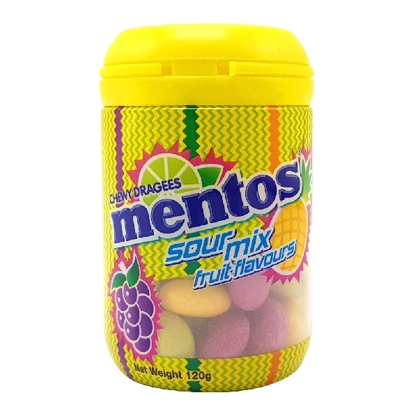 MENTOS Sourmix Cocktail Candy 120g