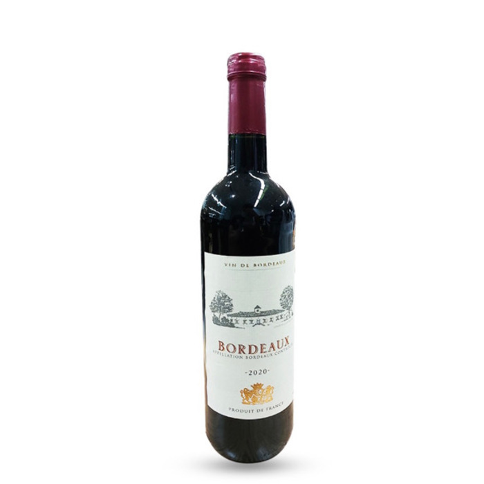 BORDEAUX Red Wine - 1 Bottle
