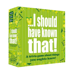 I Should Have Known That  