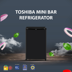 TOSHIBA Refrigerator Single Door Non-Inverter 88.6L GR-D906D(MG)