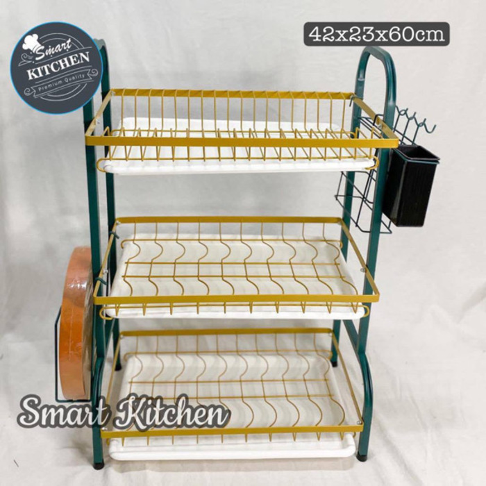 3 Layers Small Dish Rack 42cm