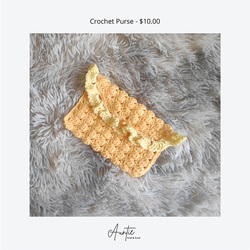 Handmade Crochet Purse