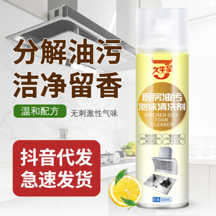 Kitchen Oily Foam Cleaner 500ml