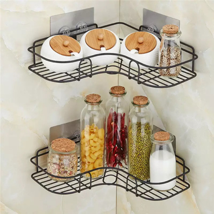 Iron Bathroom Shelf 