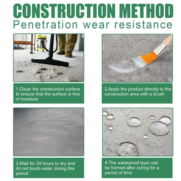 Waterproof Coating Sealant Agent Transparent Invisible Paste Glue 500g