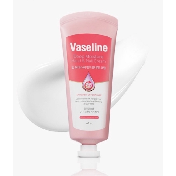 🔥BUY 1 GET 1 FREE - Vaseline Deep Moisture Hand & ream 60 mlNail C