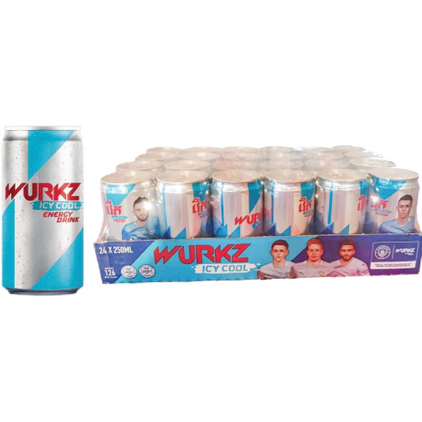 Wurkz Icy Cool 250ml - 1 Case