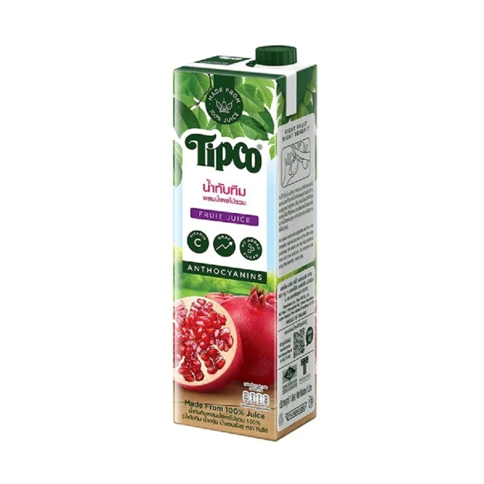 Tipco 100% Pomegranate and Mixed Fruit Juice 1L