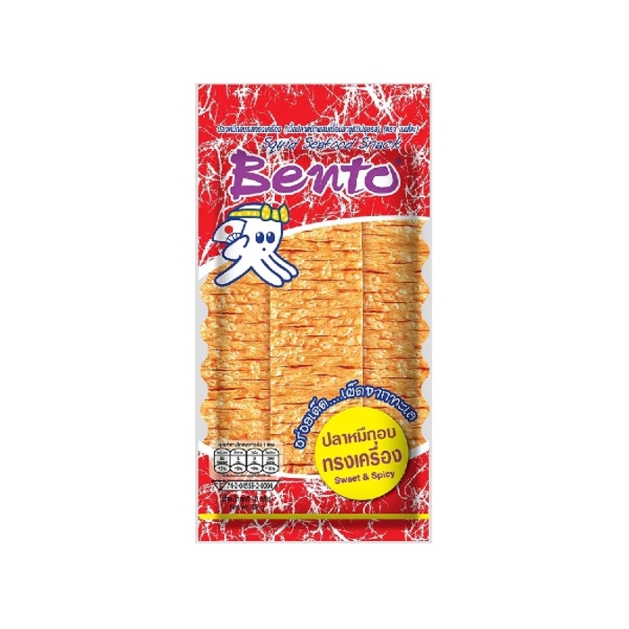 BENTO Seafood Snack Squid Sweet & Spicy 20g