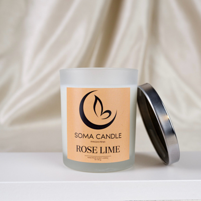 SOMA CANDLE - ROSE LIME