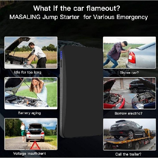 Power Bank កូវអាគុយឡាន នឹង ស្នប់