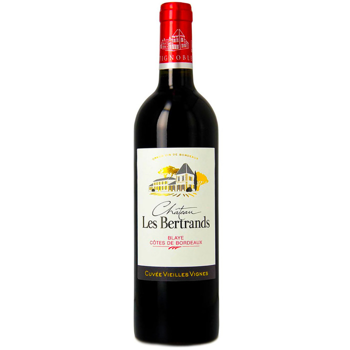 Chateau Les Bertrands BlayeCotes De Bordeaux 2017-750ml