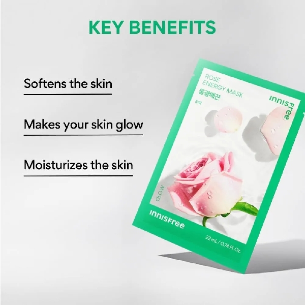 Innisfree Rose Energy Mask/ម៉ាសកុលាប