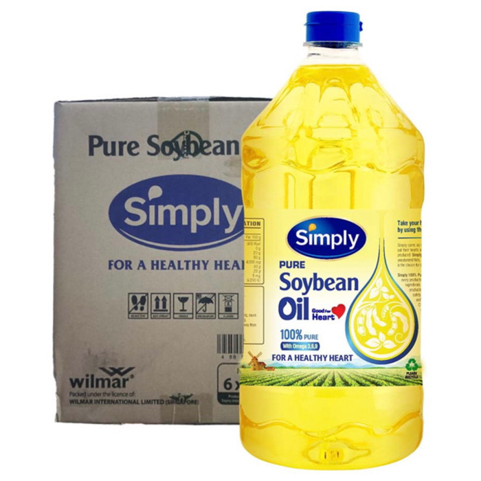 Simply Soybean Oil 2L - 6 Bottles