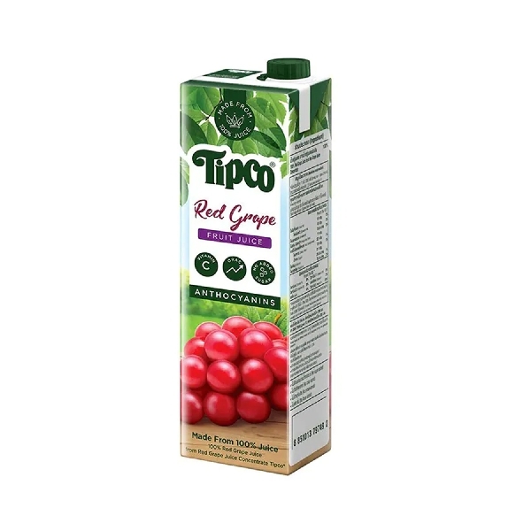Tipco 100% Red Grape Fruit Juice-1L