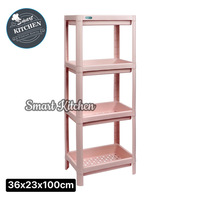 Hokori-5529-4 Plastic Shelf 4 Layers
