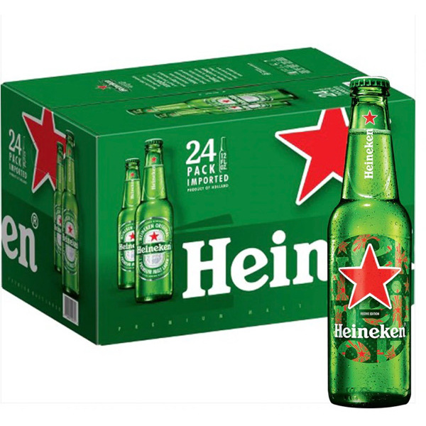 Heineken Beer Bottle - 1 Case 