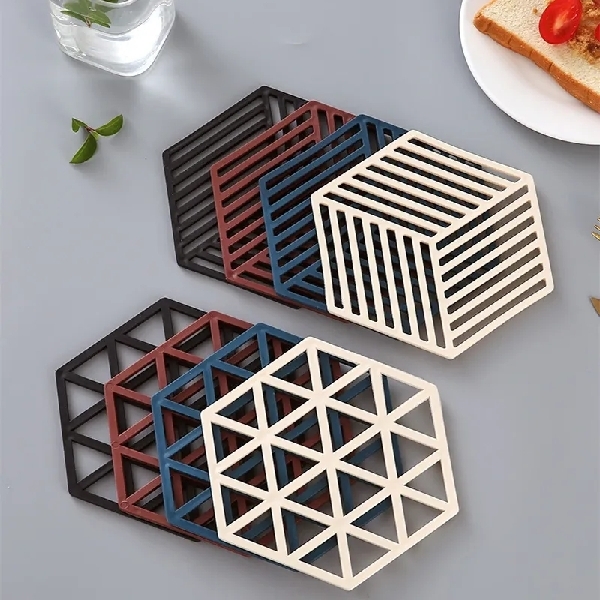 5PCS Silicone Coaster