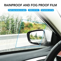 2PCS Car Side Window Rain Film Auto Rear View
