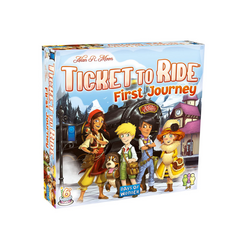 Ticket to Ride Junior First Journey European Map