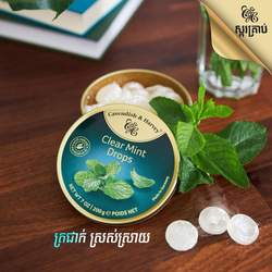 C&H Clear Mint Drops 