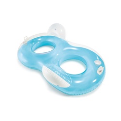 DOUBLE PILLOW-BACK LOUNGE, Ages 9+, Shelf Box