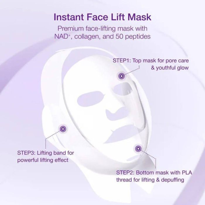 Numbuzin No.9 Sheet Mask | NAD+BIO Lifting-sil Full Face Mask 