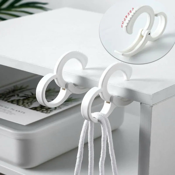 5PCS S-Shaped Card Position Hook