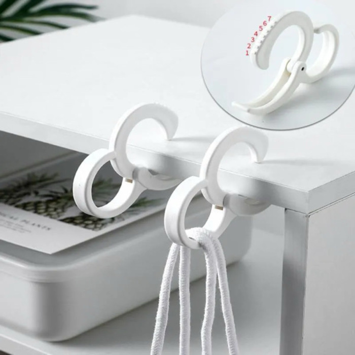5PCS S-Shaped Card Position Hook