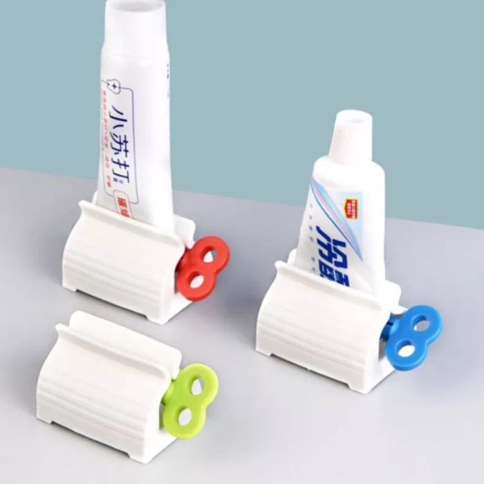 2PCS Home Plastic Toothpaste Squeezer