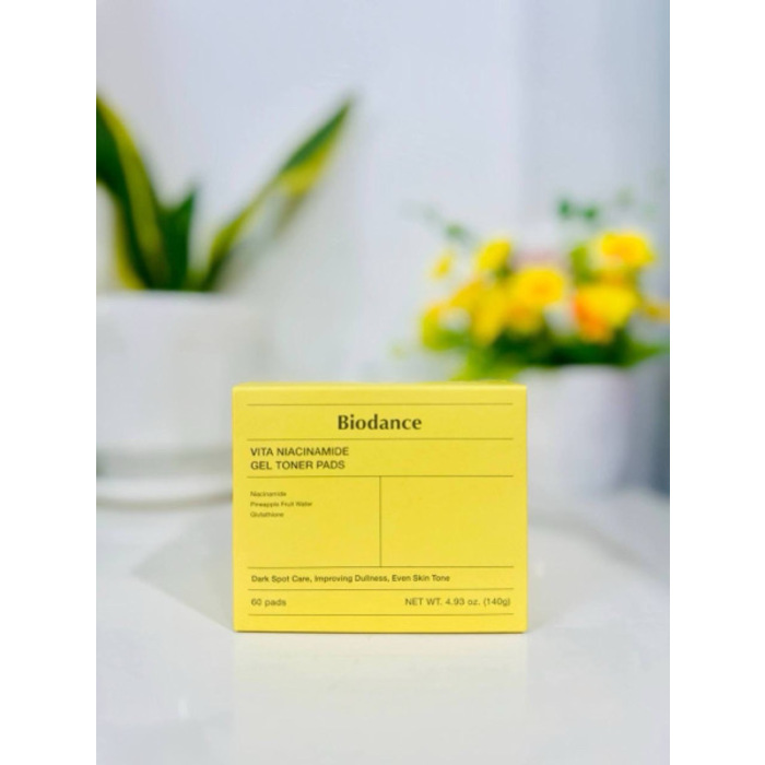 [Biodance]VITA NIACINAMIDE GEL TONER PADS 
