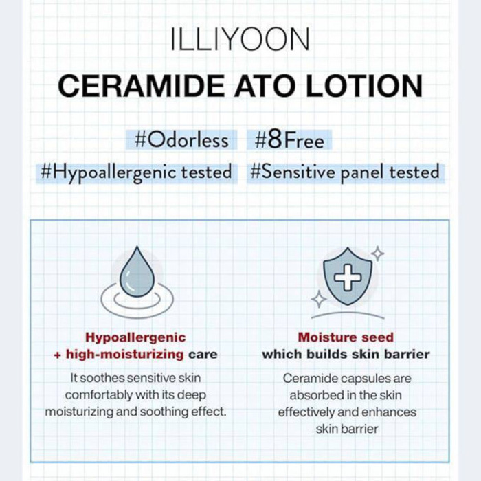 ILLIYOON Ceramide ato lotion 