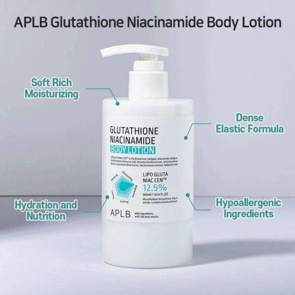 APLB Glutathione Niacinamide Body Lotion 
