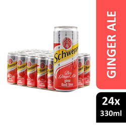 SCHWEPPES Soda Ginger Ale 330ml