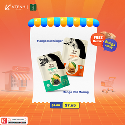 🔥Bundle includes : Mango Roll Ginger 250g + Mango Roll Moring 250g