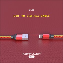 Konfulon Charger Cable DL06 Lightning Cable