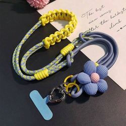 Phone Lanyard Crossbody Strap/Yellow/1 Set