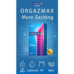 Jissbon 3D Condom 8PCS