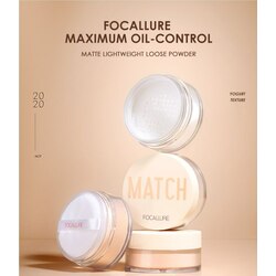 FOCALLURE Match Baking & Setting Powder/ម្សៅហ៊ុយ-15g