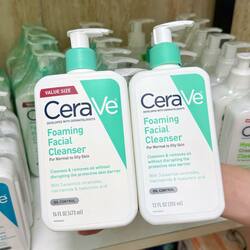 Cerave Foaming cleanser oily skin 