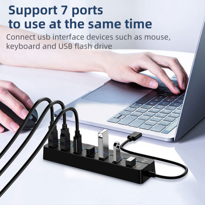7 Ports USB3.0 HUB