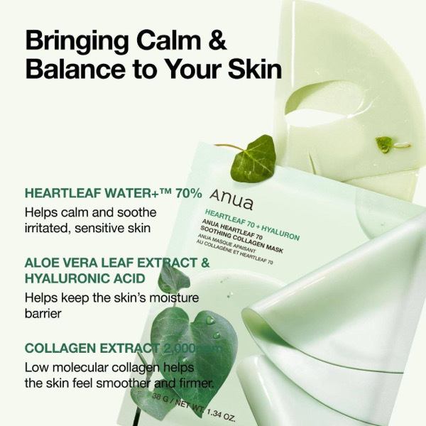 Anua Heartleaf 70+Hyaluron
